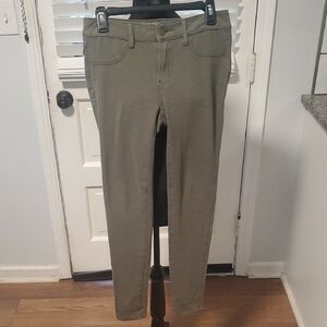 American Eagle Olive Green Skinny Pants